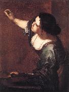 GENTILESCHI, Artemisia Self-Portrait as the Allegory of Painting fdg china oil painting reproduction